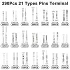 290pcs Car Electrical Wire Terminal Pins Kit 1 1 5 1 8 2 2 2 8 3 5mm Connector