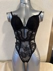 Victoria s Secret Women s New Black Lace Bodysuit Xs Nwt