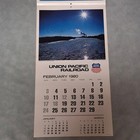 1980 Union Pacific Wall Calendar New Unused 12 5  X 23  Works 2036 2064 2092