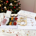 Embroidery Christmas Ornament Kit 12pcs Diy Needlepoint Craft Beginner Set