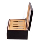 Wood Fountain Pen Display Case 34 Slots Holder Storage Collector Box Organizer