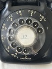 Automatic Electric Black Rotary Phone 1966 Nb 802 Cxx Vintage Telephone