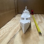 Unpainted But Built Ho Scale Small Passenger Ship   16    Long   Can Detail Inside