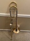S e  Shires Bravo Intermediate Tenor Trombone W  F Attachment - Rose Brass Bell