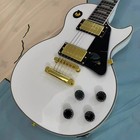 Classic White Lp Electric Guitar With Rosewood Fretboard Gold Accessories In Us