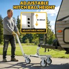 3500lb Trailer Dolly W 2  2-5 16  Hitch Ball Adjustable Trailer Mover Heavy Duty
