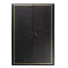 Novel Box Leather Double Door Necklace Box Jewelry Gift Display Organizer