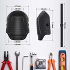 Knee Protection Pads For Construction Flooring W  Work Gloves And Safety Glasses