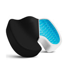 Gel Memory Foam Seat Cushion  Chair Car Seat Pad F Long Sitting Pressure Relief