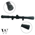 4x20 Scope W  Ring Mounts Rapid Range Hunting Tactical Rifle Crossbow Air Gun