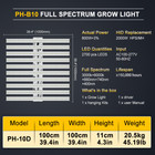 Bar-8000w Spider Grow Light Bar Samsung Led Full Spectrum Hydroponics Indoor Veg