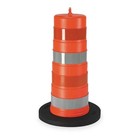 Traffic Barrel  High-density Polyethylene  44 1 4 In Height  17-1 2  Length  8