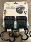 New Disney Baby Clip    n Carry Mickey Mouse Stroller Hooks Travel 4 Clips