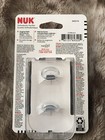 New nuk blue orthodontic Pacifiers Glows In The Dark  Age 6-18 Months 