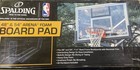 Spalding  16648 Arena Foam Board Pad  For 48  54    Steel Frame Backboards Bolt On