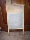 Antique National Washboard Co  No 134 Chicago  Saginaw  Memphis 1918