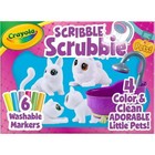  crayola Scribble Scrubbie Pets Glam Tub  Color   Wash Animal Set For Kids 
