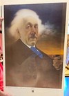 Rare Signed Mark English Print  albert Einstein  Jack Grady Gallery