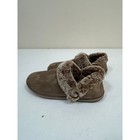 Skechers Bobs Keepsakes Ice Angel Slippers Dark Taupe Faux Fur Memory Foam
