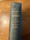 Michigan Public Instruction 1875 Thirty Ninth Report 1876 Lansing Map Hc