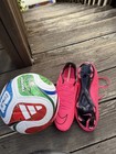 Nike Mercurial Vapor X Pink Acc Football Soccer Cleats Boots Size Us 10
