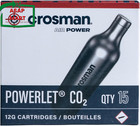 Crosman 15-count Co2 Cartridges For Air Rifles And Air Pistols
