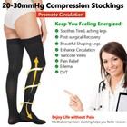 Compression Socks Men Women Thigh High Stockings Edema Diabetics Varicose Veins