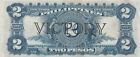 Philippines 1944 2 Pesos Au Banknote Pick 95a Victory