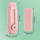 M g 4 1 Pack Rubber Pink Erasers Sliding Retractable Eraser  Soft Cute Eraser   