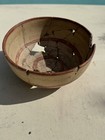 Native American Precolombian Rebuilt Polychrome Red Banded 6 25    Pottery Bowl