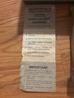 Vintage Universal No  2 Food   Meat Chopper Grinder W Box Manual Cast Iron