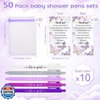 Chuangdi 50 Set Baby Shower Pens Favors For Guests It s A Boy girl Ballpoint 