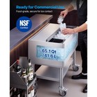 Uimoso 65 1 Qt Commercial Ice Bin 24x19 In Underbar Ice Storage With Sliding Lid