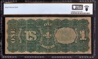 1869  1 Legal Tender Rainbow Note Fr 18 Allison Spinner Pcgs B Fine F 12