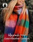 Winter Scarf For Women  Oversized Plaid Chunky Thick Blanket Scarves Warm Col   