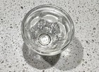 Shot Glass Clear Arch Design     2 Oz     1950s Barware Vintage