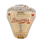 2021 Atlanta Braves World Series Ring - Albies  1 - Fan Gift - Mlb Replica Ring