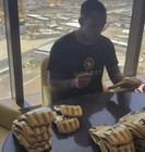 Ufc Signed Official Fight Glove Mma Gold -  No Coa Signed Live With Photo Proof