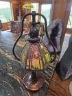 Handel Pine Tree Harp Desk Lamp  Mission arts   Crafts 1 Of 2 Available 