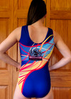Gk Elite Gymnastics Leotard Adult Medium Am Competition Dance Bodysuit Costume