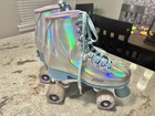 Roller Derby Pixie Women s Iridescent Blue Roller Skates Adjustable Size 3-6