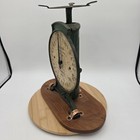 Antique Salter British Green Cast Iron Scale 28lbs