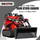 Hy480c Mini Skid Steer Loader 23hp Epa Engine 3-pump 3-valve Hydraulic System
