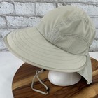 Sunday Afternoons Adventure Beige Nylon Medium Neck Cape Adjustable Sun Hat