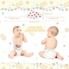Vabean 8 Pcs Baby Newborn Infant Belly Wrap Adjustable Muslin Comfort Cotton    