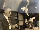 Signed Vintage Rare Photo Leila Livingston Morse With Franklin Roosevlet