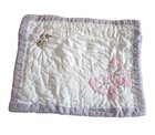 Pottery Barn Baby Pillow Sham Purple Pink Polka Dots Butterfly Gabrielle New