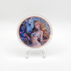 1 Oz  999 Copper Round Celestial Crush Unicorn Fantasy Veil   Vice Ltd  50