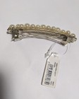 Hair Accessories 0 6in  3 3in Pearl Barrette