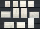 Papua New Guinea 1961-63 Culture And Ethnicities Scott  153-163 Mint Xf Og Nh